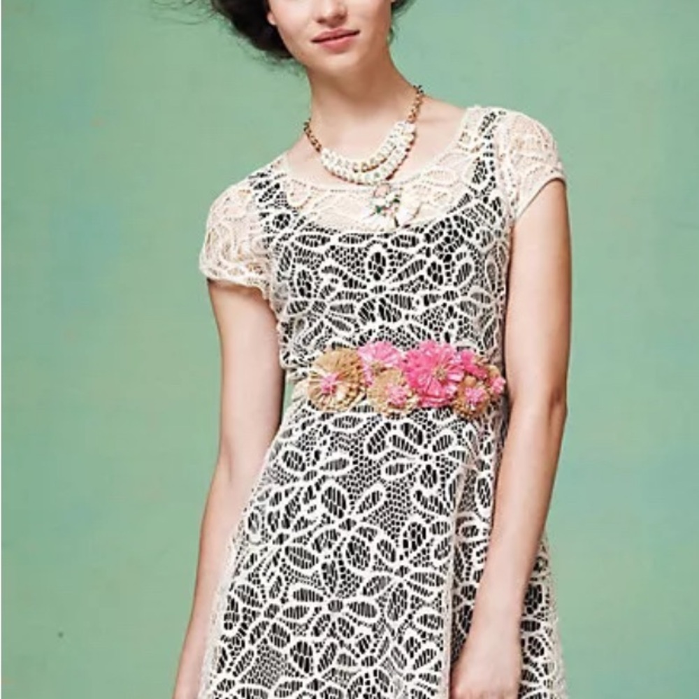 Weston Wear (Anthropologie) Maitland Lace Mini Dress